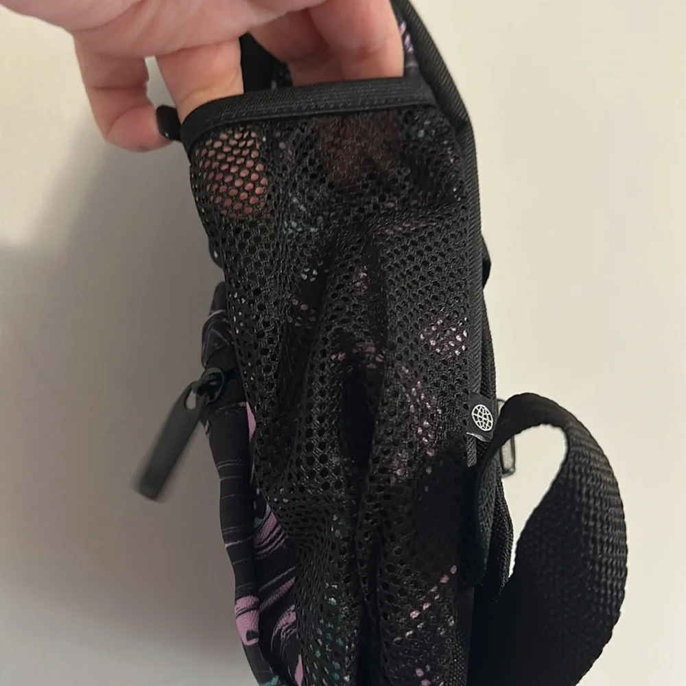 Adidas mini infant backpack swirl black purple blue
